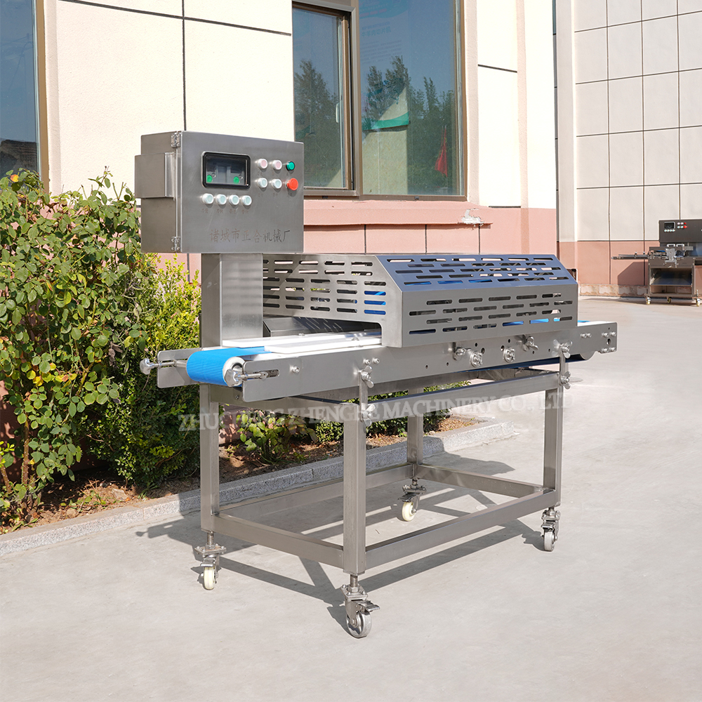 400-600กิโลกรัมช่องทางเดียวเนื้อหมู tenderloin ไก่เป็ดเต้านมเครื่องตัดเนื้อ